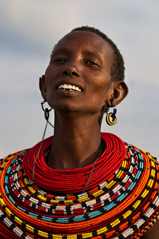 11a. Samburu woman   Kenia